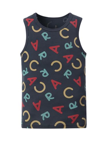 Image of benetia Toddler Baby Boys Cotton Sleeveless Tank Top Cartoon Dinosau Undershirts Kids 18 Months- 8Years 3-Pack