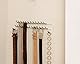 ClosetMaid Krawatten- und Gürtelablage mit 27 Haken, Weiß, 8,9 x 38,1 x 6 cm