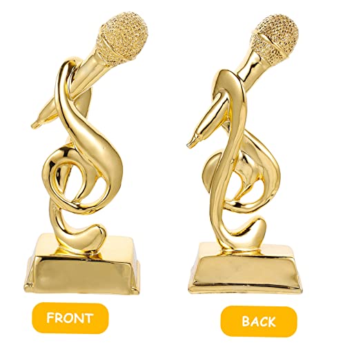 CORHAD Troféu De Musica Prêmios Troféu Decoração Dourada Troféu De Participação Troféu Decorativo De