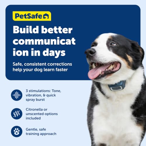 PetSafe Remote Spray Trainer Collar, Tone/Vibration/Spray, 300 Yd - image 4