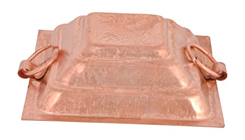 Image of SHIV SHAKTI ARTS Copper hawan Kund | Yagya Kund | Poojan Home - Temple, Ritual Pooja Pourpose, Indian Cultural Religious Item, (NO 8)