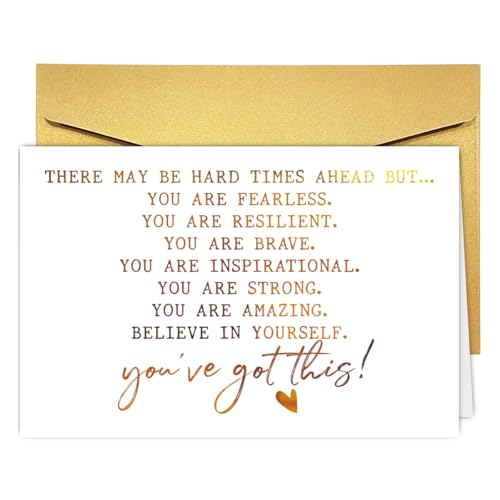 PUGAILA Heartfelt Encouragement&Support Card, Sympathy, Get Well, Affirmation, Positive Sobriety,
