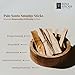 Ancient VEDA Peruvian Palo Santo Sticks 6 Pack with Smudge Guide – High Resin Content, Sweet Scent Holy Wood for Smudging, Meditation, Energy Cleansing – Sustainably Harvested, Aromatic Incense