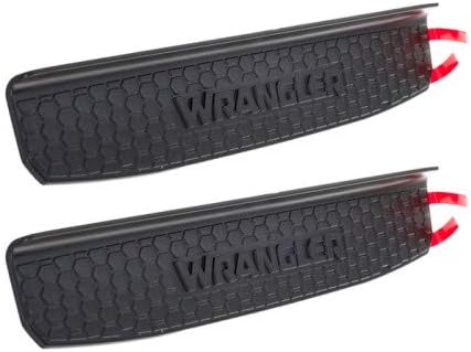 Mopar Genuine Door Edge Guards, 2 Door, Black