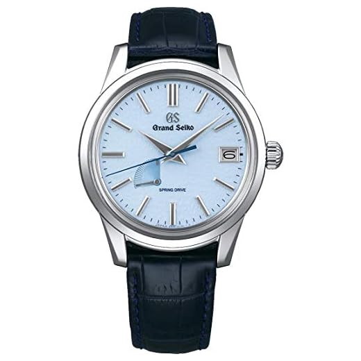 Grand Seiko Spring Drive Blue Dial Watch