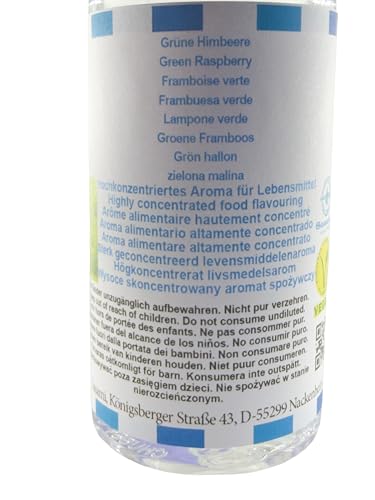 Frambuesa verde aroma concentrado Sasami 100ml para un sabor intenso 6