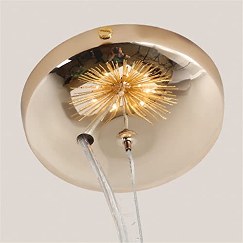 Chandelier feu d artifice or d65cm à diffusion 360 degrés haute luminosité - 4