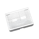 Fabriqué en alliage d'aluminium CNC à haute résistance, durable et difficile à endommager, la conception de la grille est bénéfique pour réduire la résistance à l'air, garantissant une excellente stabilité, une durée de vie durable et longue.