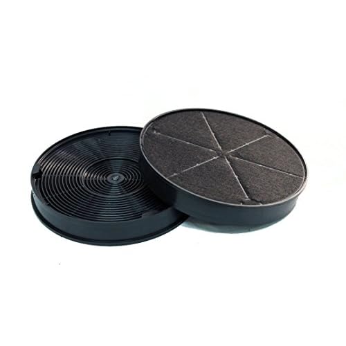 2er Set Aktivkohlefilter passend für Bosch, Siemens, Neff LZ55651, LZ55650, DHZ5316 für Umluftbetrieb
