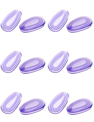 Image of 6 Pairs Replacement Nose Pads for Oakley Feedback OO4079|Holbrook Metal OO4123|Gauge 6 8 OO6038 OO4124|Crosshair