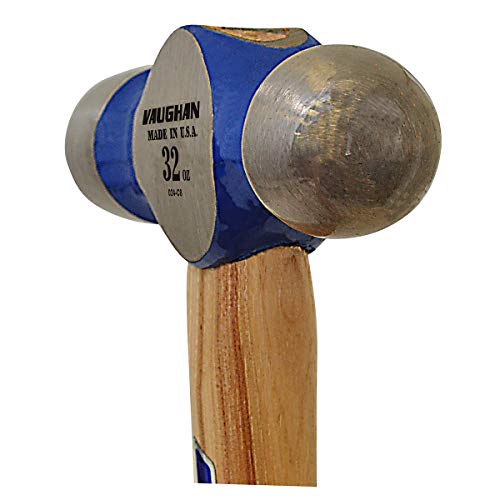 Vaughan 32-Ounce Hickory Handle Ball Pein Hammer #TOP21
