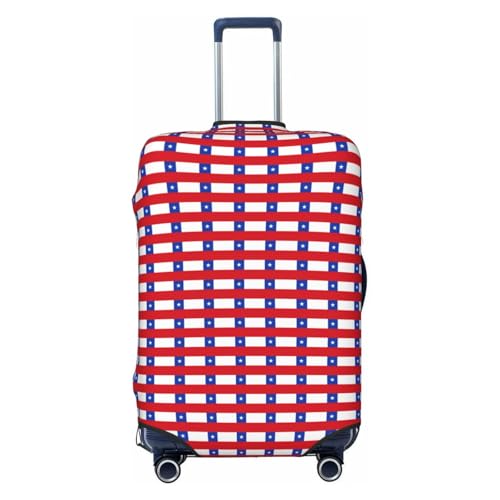 Housse de valise Chili XL extensible en tissu robuste pour grand bagage noir