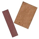 HONITANO Saxophon Hals Korkplatte Ersatz Hochflexibel Reparaturteil für Altsaxophon und Klarinette Musikinstrument Zubehör mit Schleifpapier