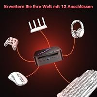 Blackview MP100 Mini PC Win 11 Pro, AMD Ryzen 5 7430U Computer, 16GB DDR4 512GB SSD Desktop PC, 4K 144Hz Triple Display, Office PC Rechner für Home Office & Business, Wi-Fi 6 & BT5.2, 3 Jahre Garantie – Ansicht 6