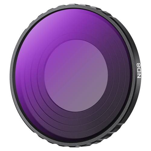 K&F CONCEPT ND8 Filter kompatibel mit DJI Osmo Action 5 PRO/Action 4 Polarisierende Neutral Density HD Glass