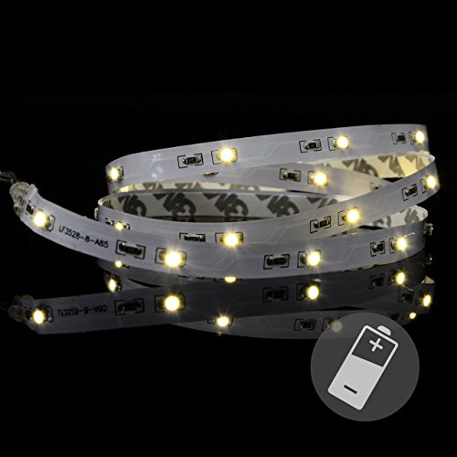 Lichtstreifen lED 1 m de guirlande lumineuse pour intérieur blanc chaud-guirlande lumineuse pour décoration de fête Cover