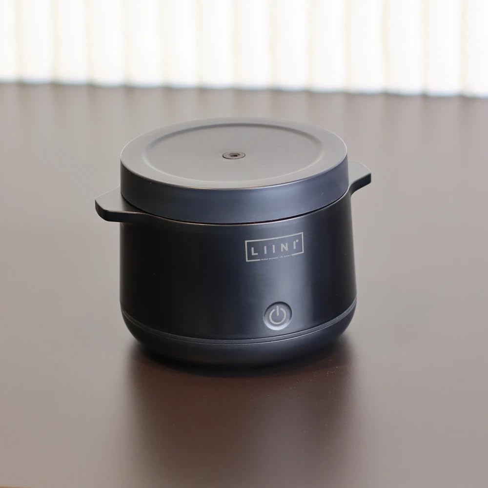 LIINI 1.0 PRO Breiwärmer schwarz - Akku Babybreiwärmer, 50W Heizleistung, USB-C, BPA-frei