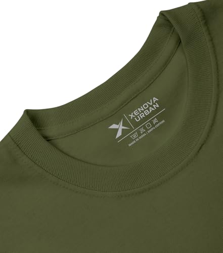 Image of XENOVAURBAN Men's Regular Fit Printed Round Neck Cotton T-Shirt | Graphic Printed Casual Wear Unisex Fit XS to 3XL Tshirt RN-DOIT