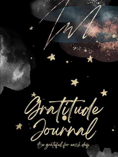 Journal de gratitude et pleine conscience quotidienne - Carnet de réflexion élégant broché