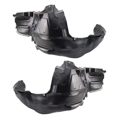 Image of TRQ Front Inner Fender Liner Set Compatible with 2012-2014 Subaru Impreza SU1248124 SU1249123