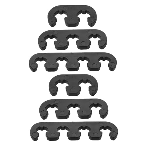 Cabilock 1 Set Spark Plug Wire Separator Spark Plug Wire Loom Holder for Easy Installation Organization Compatible with Car Brands Prevents Overheating Tangling