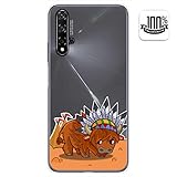 Tumundosmartphone TPU-Gel, 100 % transparent, für Huawei Nova 5T / Honor 20, Design Bufalo Picture