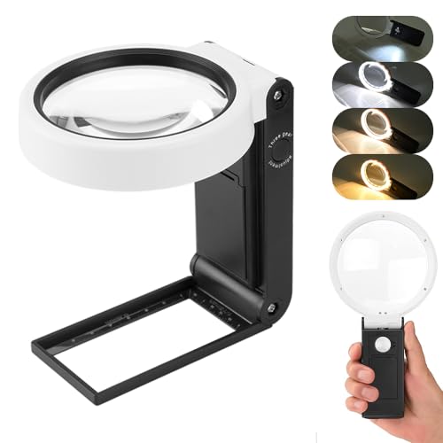 Longwin Lente D'ingrandiento A Cupola, Feracarte, In Cristallo, Per Lettura (80 - Foto 4