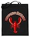 Chorchester Für Hummerflüsterer Und Hummer Fans - Jutebeutel (mit langen Henkeln) -38cm-42cm-Schwarz