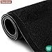 Floordirekt Schmutzfangmatte Rhine - waschbare & leistungsstarke Fußmatte - Sauberlaufmatte mit Rutschfester Rückseite - Türmatte für den Eingangsbereich (Schwarz, 60 cm x 90 cm)