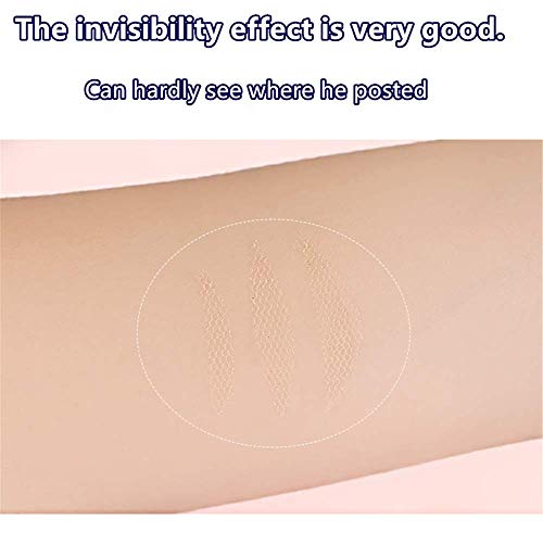 100pair Non Sticky By a Box Makeup Breathable Lace Eyelid Tape And glue- Big Eye Decoration Invisible Double Fold Eyelid Shadow Sticker Perfect for Hooded Droopy Uneven Mono-eyelids (B)