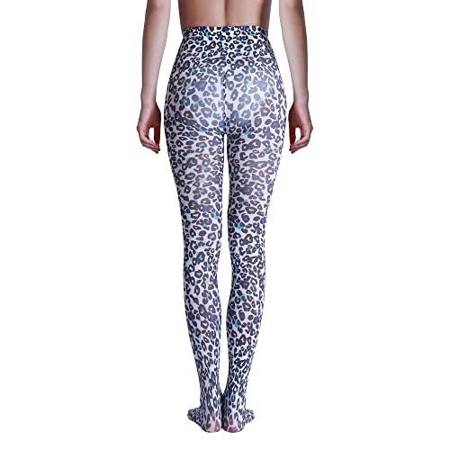 Image of Sahabowi Women Tights, Sheer High Waist Pantyhose, Vintage Control Top Stockings