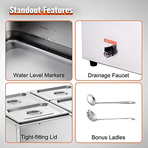 VEVOR Electric Cheese Dispenser with Pumps (48QT)