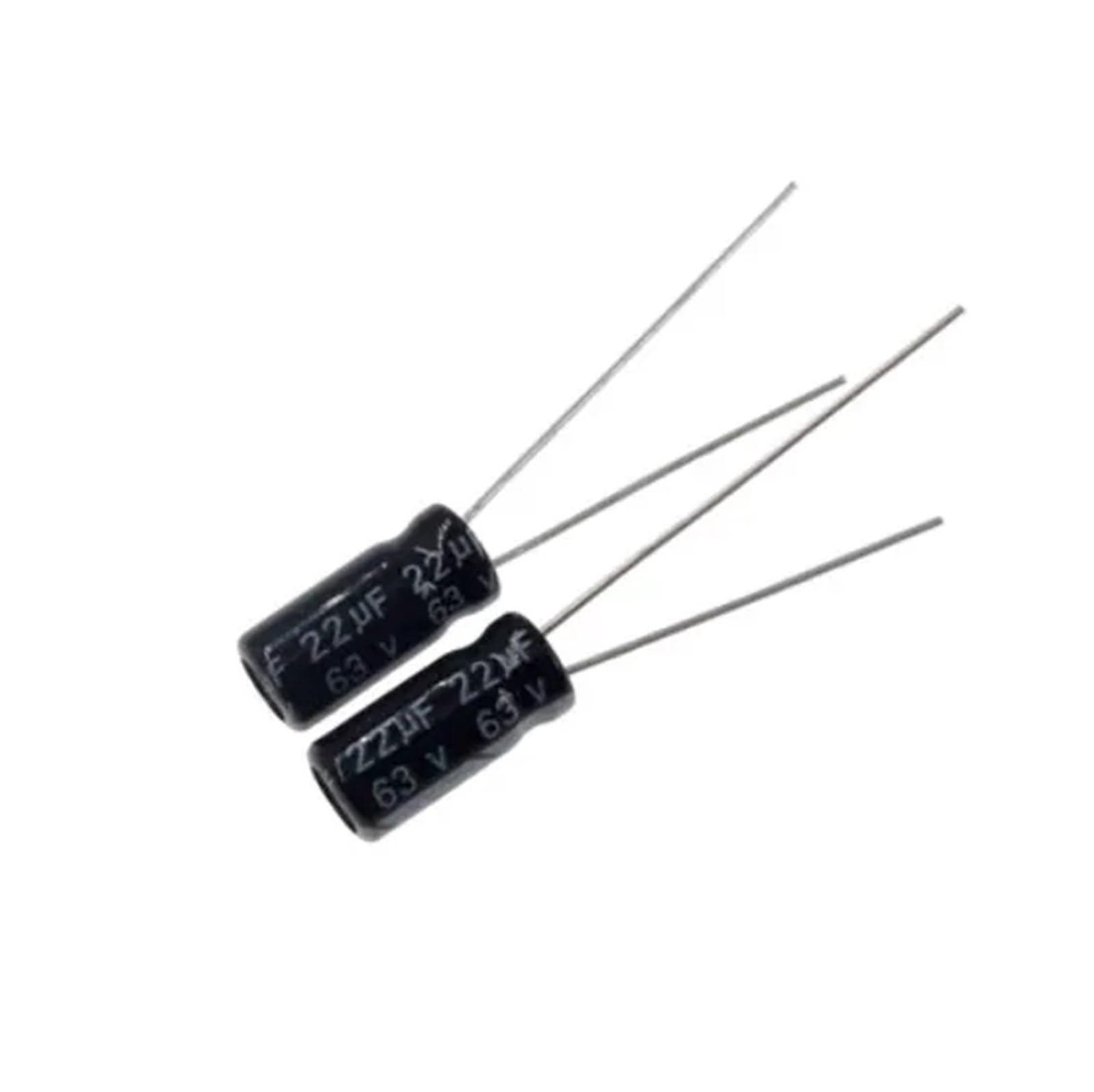AARTERZZA 1000PCS 22UF 63V Aluminum Electrolytic Capacitor 63V22UF 6 * 11MM