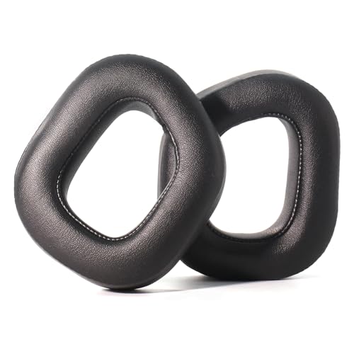 Replacement Earpads for Corsair HS80 Max HS80 RGB Wireless Headsets - Black | for Corsair HS80 Wired Gaming Headset, Soft Protein Leather, Thick Noise Isolation Foam Ear Cushions, All-Day Gaming Comfort miniatura 1