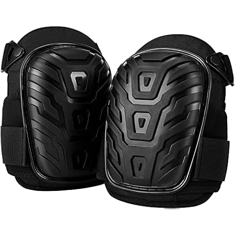 Professional Knee Pads,Knee Pads Work with Heavy Duty Foam Padding and Gel Cushion,Strong Double Straps and Adjustable Easy-Fix Clips for Men,Women,Construction,Flooring,Gardening,Cleaning and DIY Cover