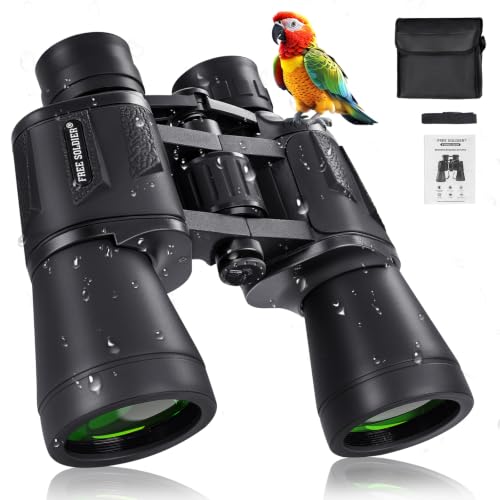 FREE SOLDIER 20x50 High Powered Binoculars for...