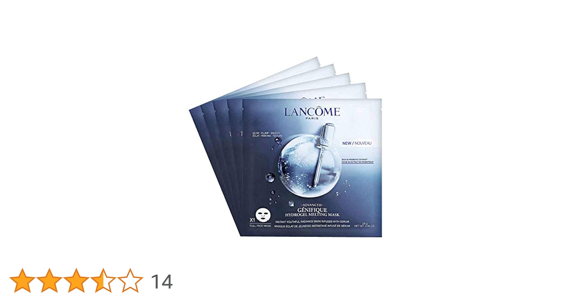Génifique Hydrogel Melting Mask 28g 12枚 Lancome Advanced Genifique Hydrogel Melting Mask &/Or