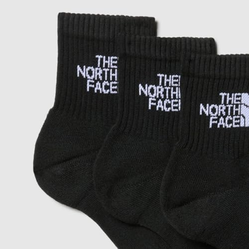 THE NORTH FACE Multisport Cush Quarter Sock | 3-pack, Breathable Athletic Socks for Men & Women, Light Cushion & Ribbed Cuff3