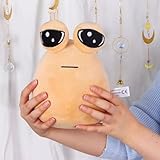 Pou Plüsch, 22cm My Pet Alien Plüshies für Kinder - Cartoon Anime Stofftier für Haus Schlafzimmer Dekoration, Geburtstag Weihnachten Geschenk für Jungen Mädchen Fans