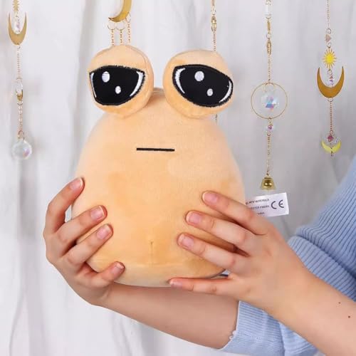 Pou Plüsch, 22cm My Pet Alien Plüshies für Kinder - Cartoon Anime Stofftier für Haus Schlafzimmer Dekoration, Geburtstag Weihnachten Geschenk für Jungen Mädchen Fans