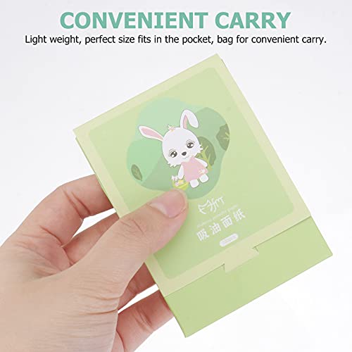 Beaupretty 400Pcs Oil Absorbing Sheets Oil Blotting Paper Skin Care Daily Oil Control Linen Tissues Facial Oil Control Paper For Women Face Makeup #TOP3