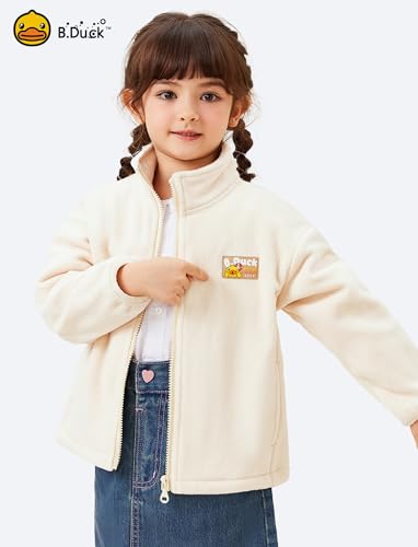 B.Duck Kids Unisex 3 in 1 Winter Coat, Weather Resistant Shell, Fleece Inner-Waterproof Jacket for Boys Girls Size 4-5T3
