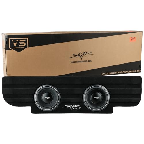 Skar Dual 10" Loaded Silverado Enclosure