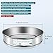 LVDALAB 304 Stainless Steel Mesh Lab Sieve, 18 Mesh (1mm) Aperture Test Sieve, 7.9Inch(20cm) Diameter Economy Standard Analysis Sample Test Sieves for Industrial Laboratory Homes