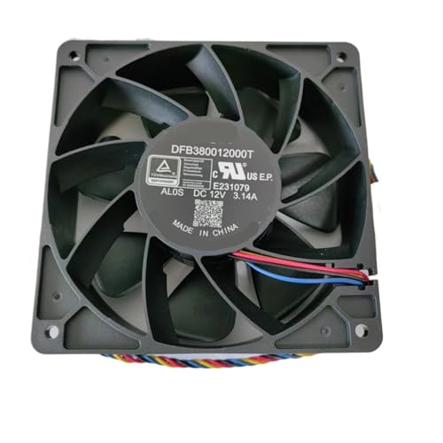 Ventilateur DFB380012000T DC12V 3.14A contre la chaleur des composants