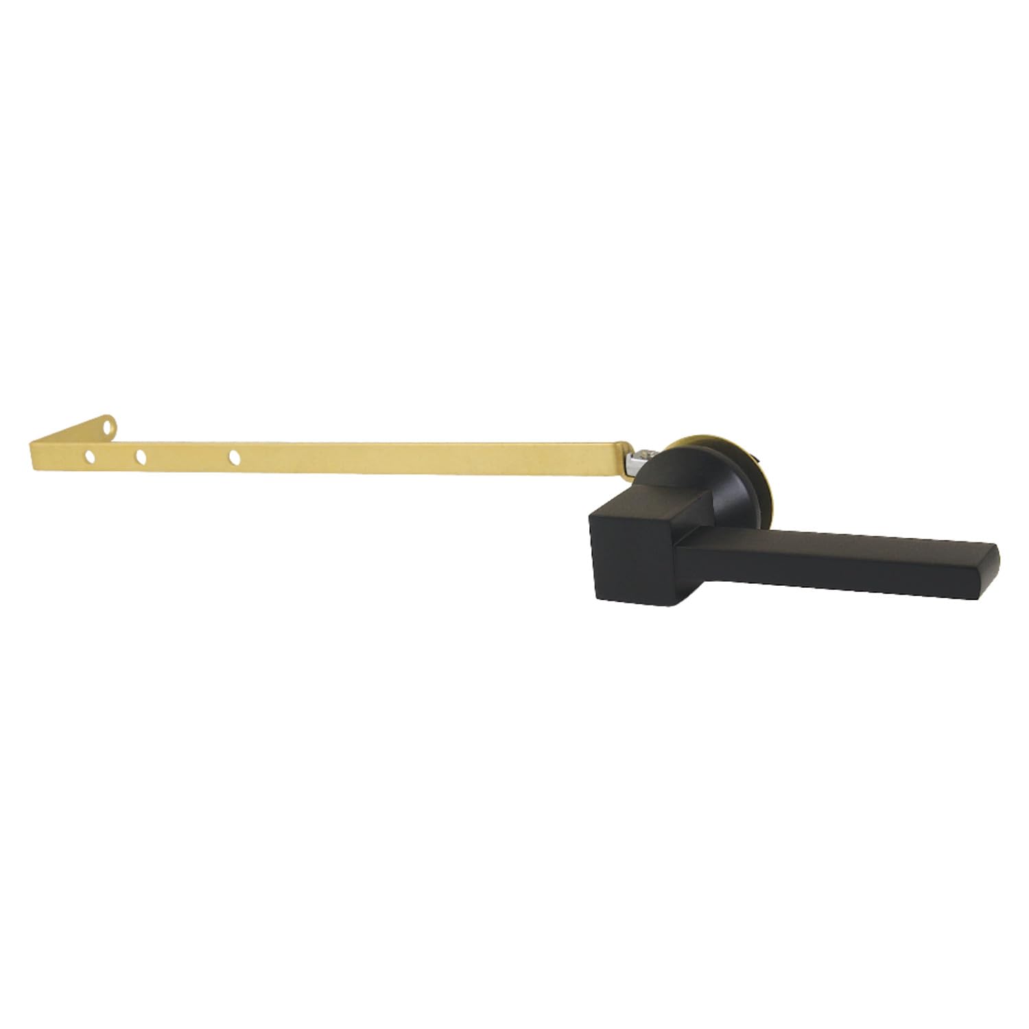 Levier de réservoir WC Kingston Brass noir mat universel pour toilettes design