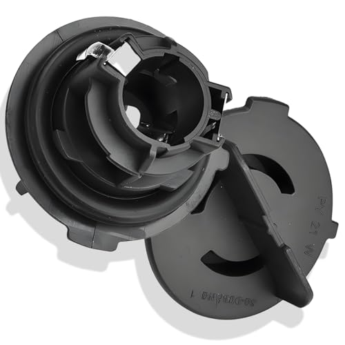 ZAMDOE 621546 - Soporte de bombilla para Peugeot 207 307 607 807 para Citroen C4 C5, soporte para intermitente, conector frontal, accesorios para coche