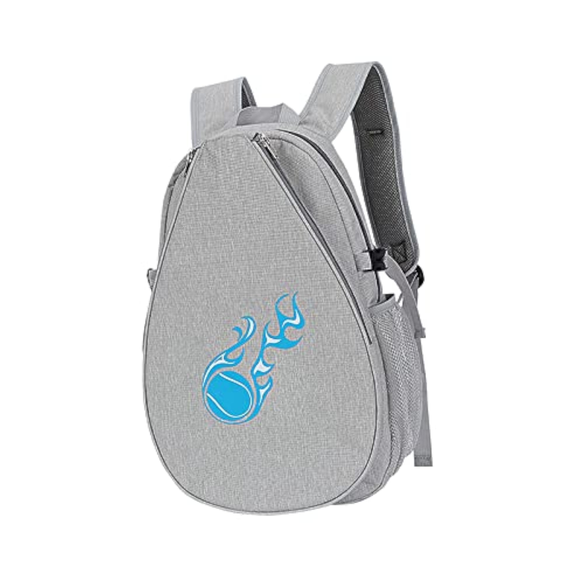 Tennis Backpack Portable Bag for Racket, Gray