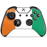 DeinDesign Skin kompatibel mit Microsoft Xbox One Controller Aufkleber Folie Sticker Flagge Flag Football