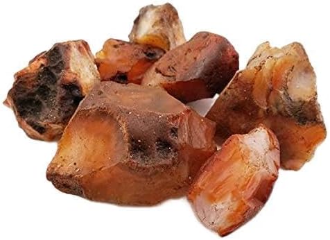 Pachamama Essentials Carnelian Natural raw rough gemstone 1/2 lb Bulk Wholesale Chakra Crystal Healing, Metaphysical, Meditation, Protection